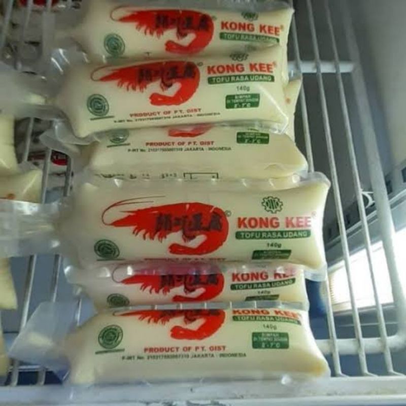 Jual Kong Kee Tofu tahu Jepang Rasa Udang 140gr Shopee Indonesia