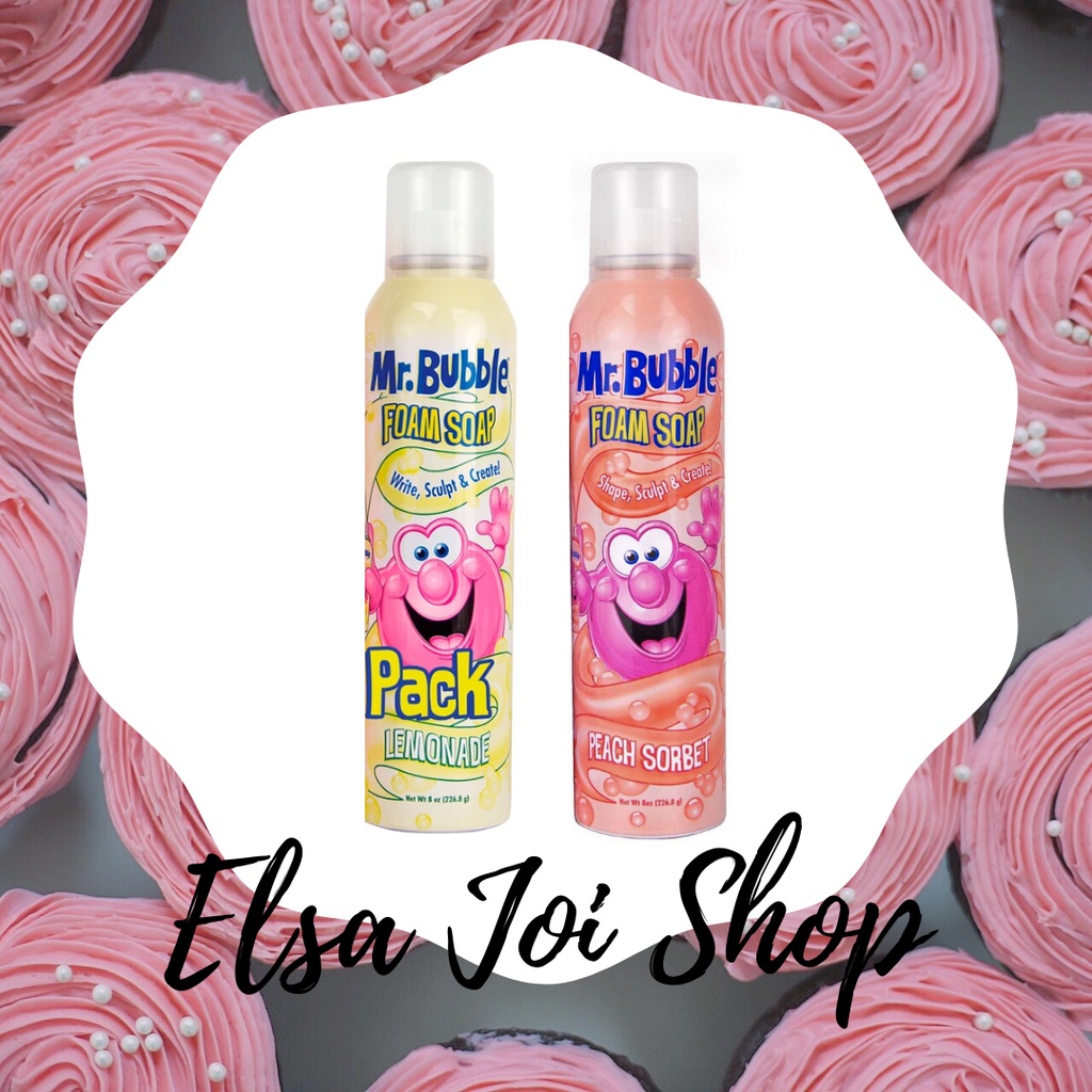 BL Mr Bubble Foam Soap Twin Pack Blueberry/Candy Apple 8oz - Pack