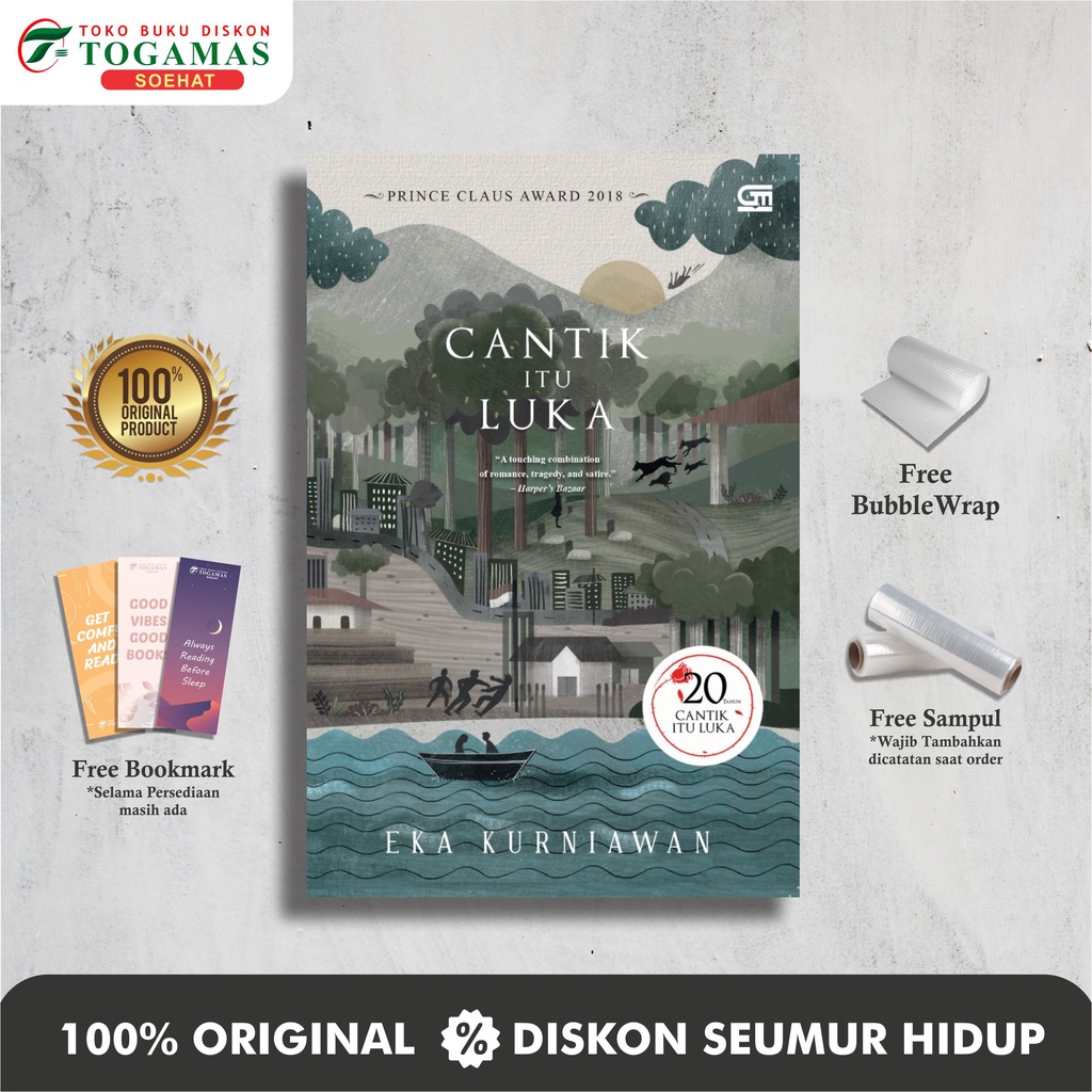 Jual Cantik Itu Luka Eka Kurniawan Shopee Indonesia