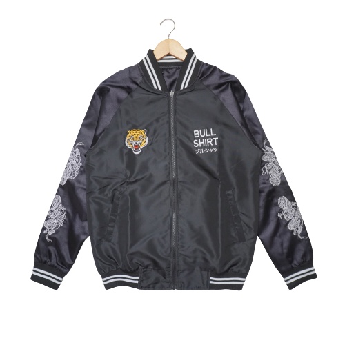Jual Bullshirt Sukajan Original - Bamboo Tiger Taslan Premium Limited ...