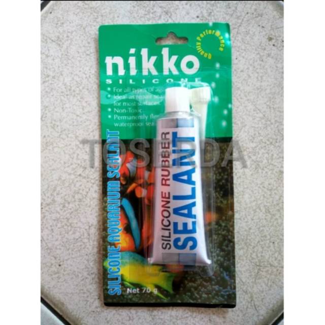 Jual Lem Kaca Akuarium Gr Silicone Aquarium Sealant Lem Kaca Logam Karet Kayu Batu Kanvas