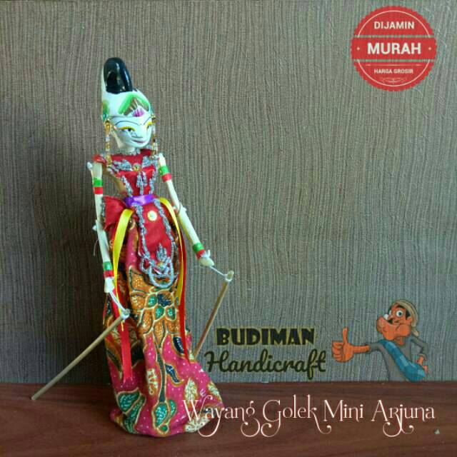 Jual Wayang golek mini arjuna 25cm Shopee Indonesia