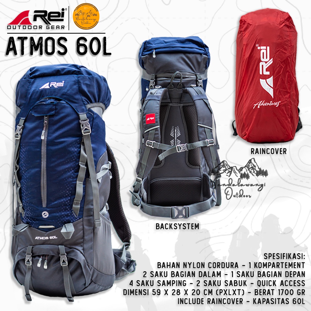 Tas Ransel Pria Compact 01 Arei Outdoorgear