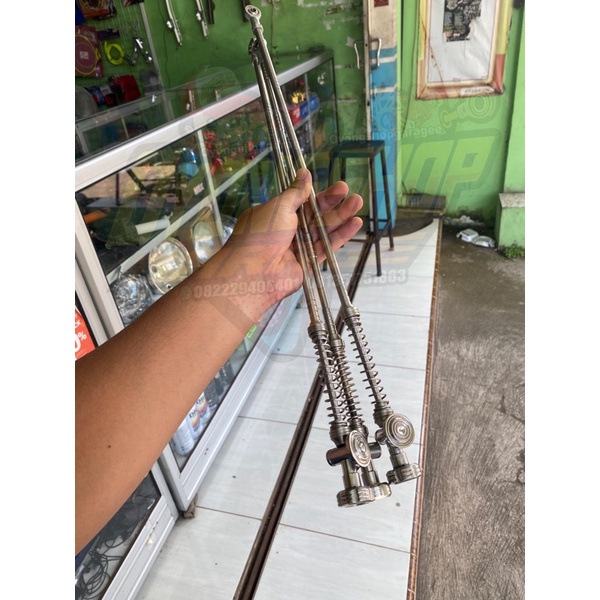 Jual Stik Stick Tiang Rem Belakang Stenlis Cnc Panjang Cm Shopee Indonesia