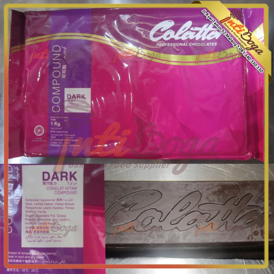Jual COLATTA DARK COMPOUND - Coklat Batangan | Shopee Indonesia