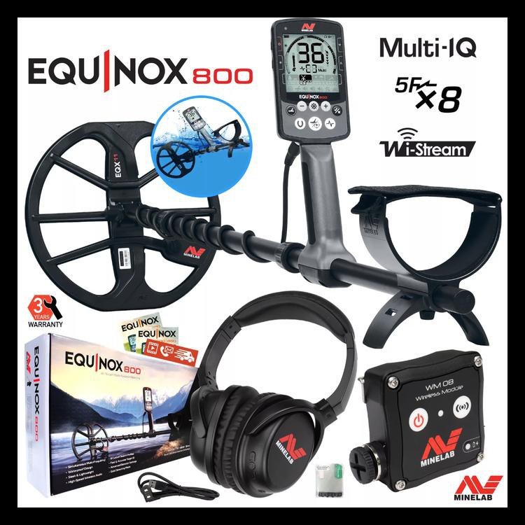 Jual MINELAB EQUINOX 800 MULTI-IQ UNDERWATER WATERPROOF METAL DETEKTOR ...