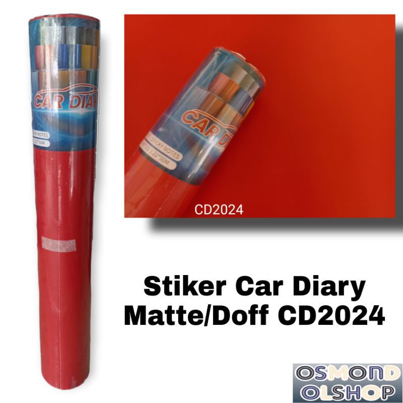 Jual Sticker Derek Car Diary Matte/Doff (Meteran) | Shopee Indonesia