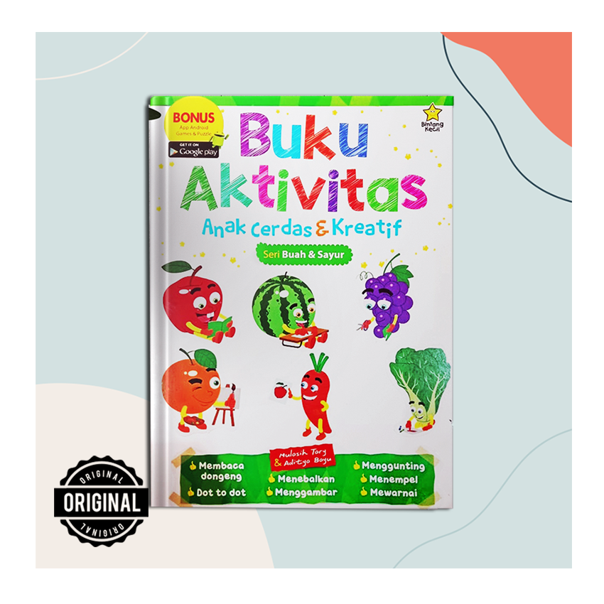 Jual BUKU ANAK TK PAUD BUKU AKTIVITAS ANAK CERDAS & KREATIF: SERI BUAH ...