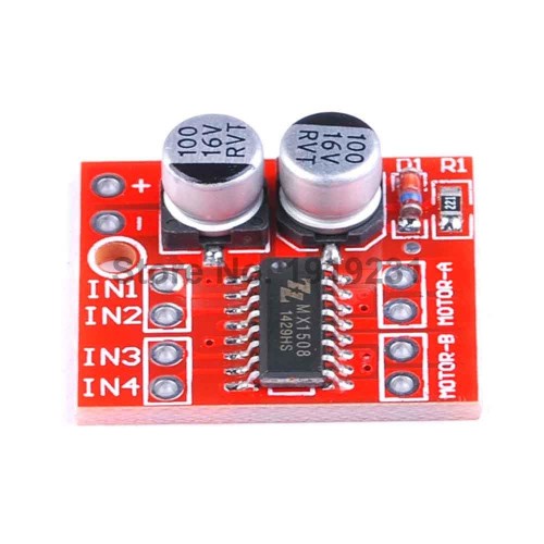 Jual modul driver l298n mini dual h bridge 1.5A mini driver motor ...