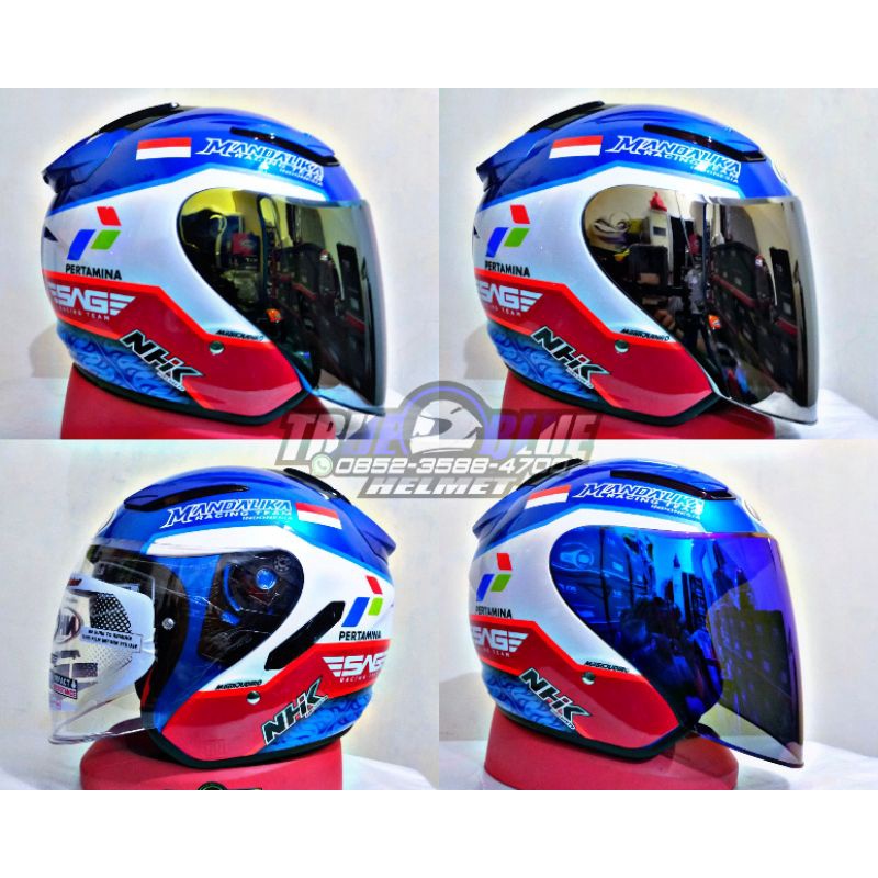 Jual Helm NHK R1 Mandalika Racing Team | Shopee Indonesia