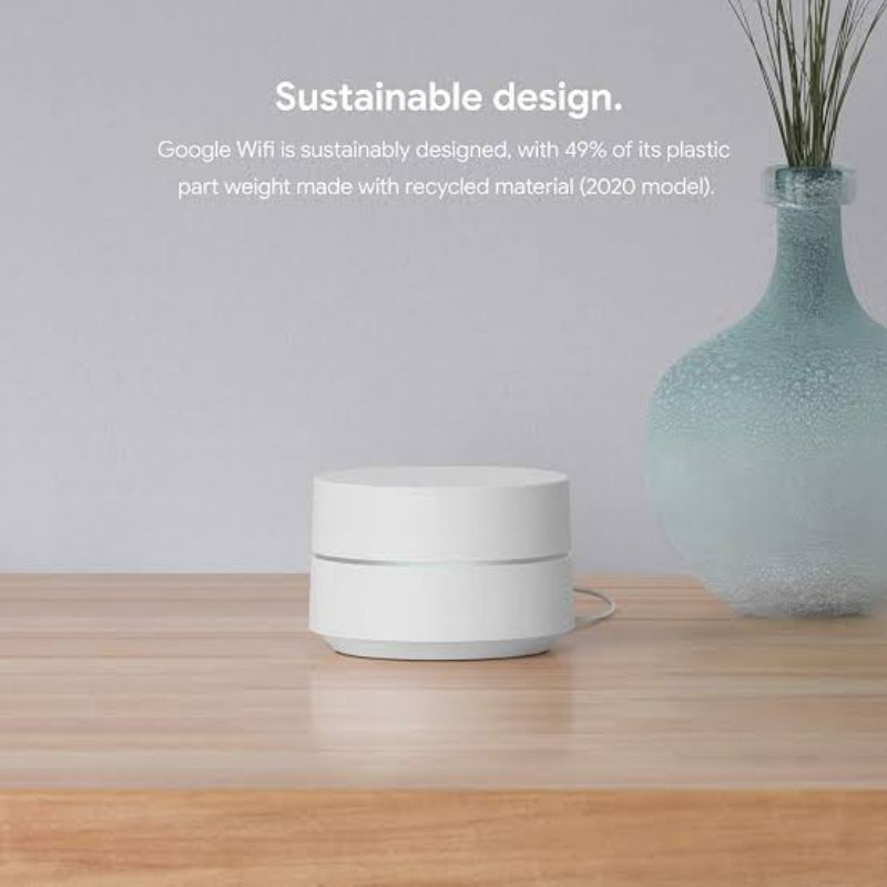 Jual Google WiFi Mesh AC1200 1 Pack Set Ruckus Cisco Tplink ZTE Huawei ...