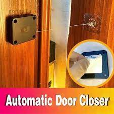 Jual Penutup Pintu Sensor Otomatis Portable Tanpa Bor Paku Penutup ...