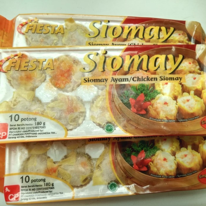 Jual Fiesta Siomay Ayam 180gr 10pcs 900gr 50pcs Somay Ayam Sumay