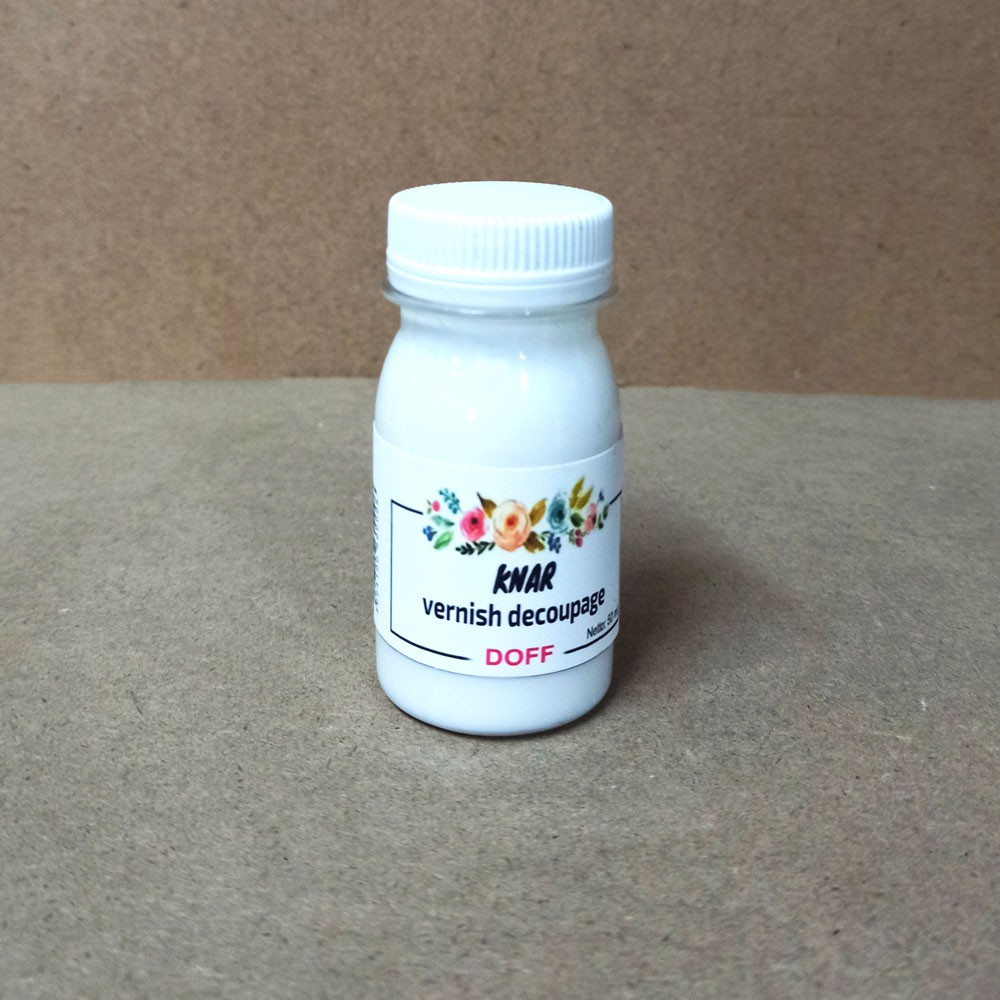 Jual varnish glossy / varnish Clay / vernis decoupage finisher clay