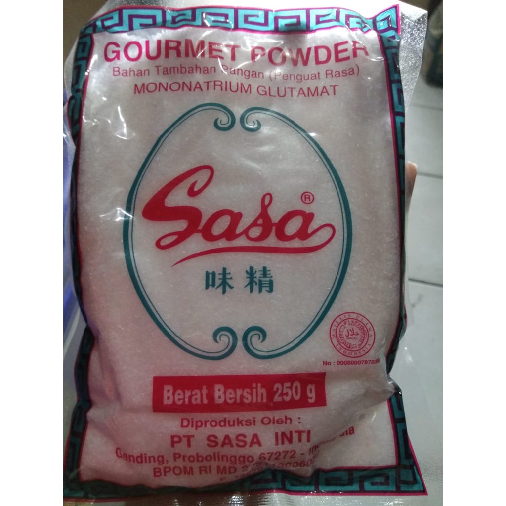 Jual Sasa Msg Micin Penyedap Rasa 250 Gram Shopee Indonesia