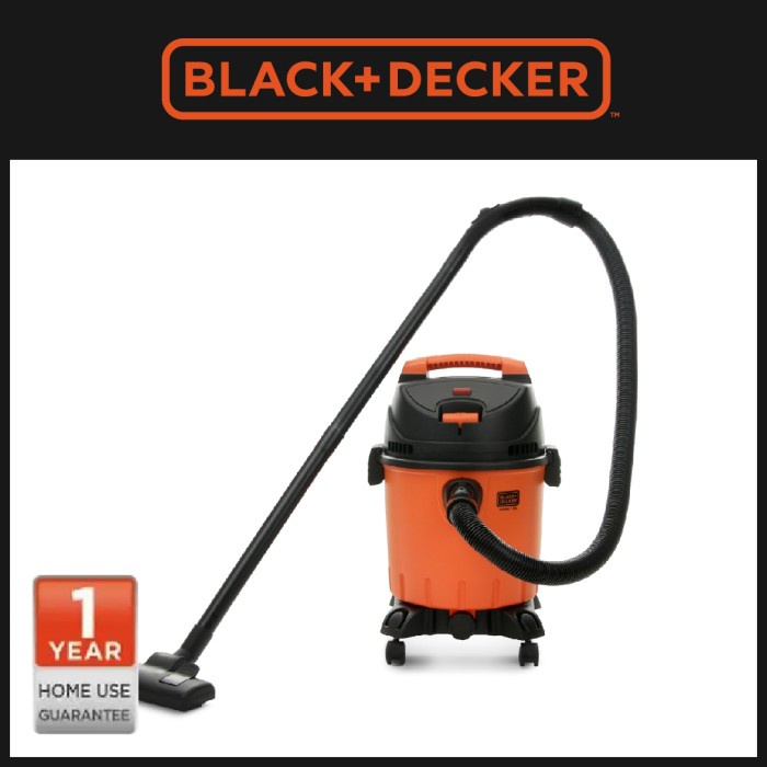 Jual Black Decker Vacuum Cleaner Wet & Dry 20L (Bdwd20B1) Shopee