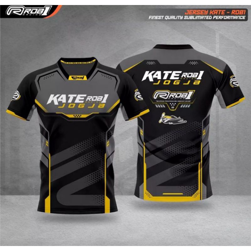 Jual Jersey Racing Kate ROB1 Jersey Premium | Shopee Indonesia