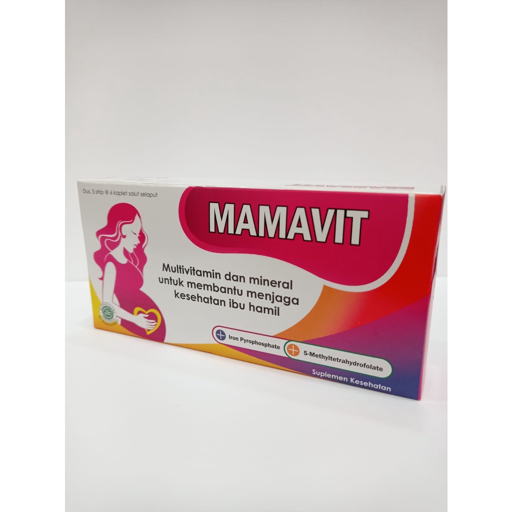 Jual KEMASAN BARU MAMAVIT BOX ISI 30 - Vitamin Ibu Hamil | Shopee Indonesia