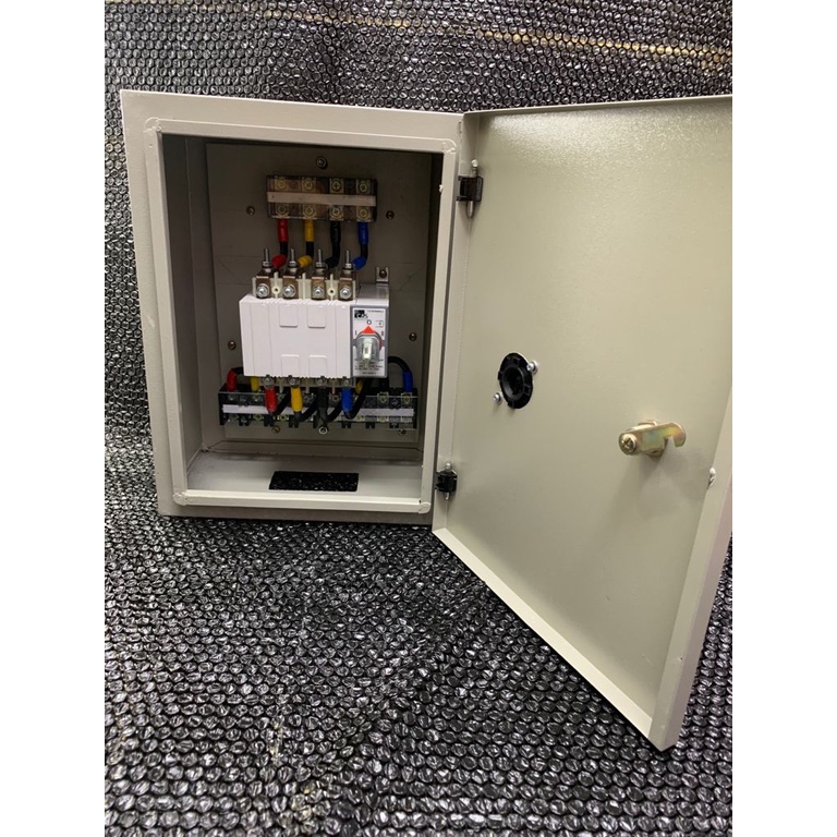 Jual OHM SAKLAR COS 63A 4POLE C&S + BOX PANEL | Shopee Indonesia