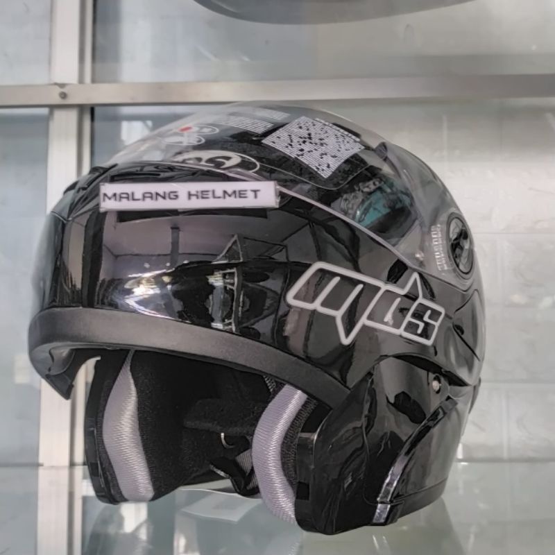 Jual Helm MDS Pro Rider Modular Solid Black | Shopee Indonesia