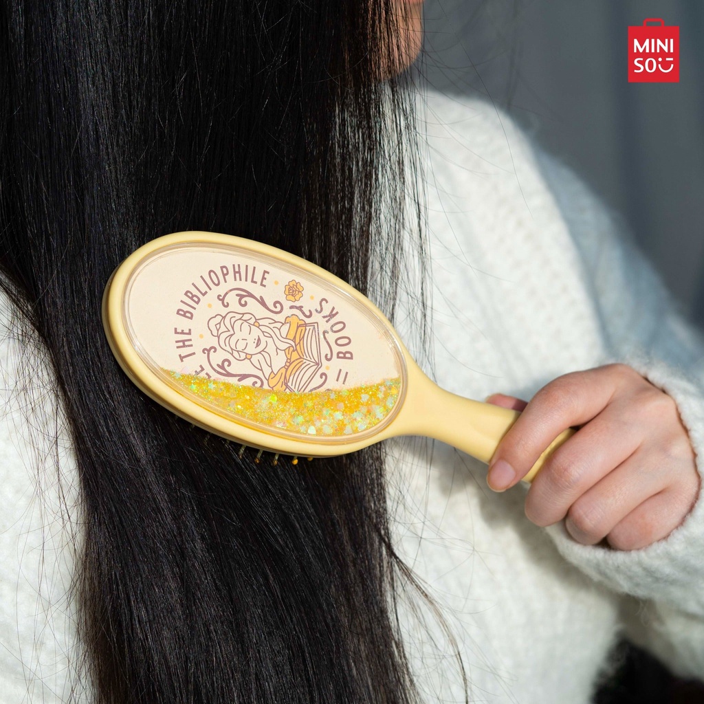 Jual MINISO official beauty Disney Princess Collection Oval Massaging ...