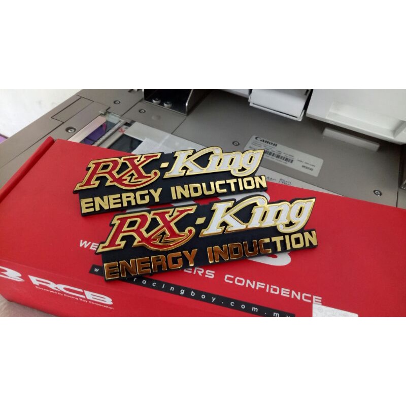 Jual EMBLEM BOX AKI RX KING (lokal) | Shopee Indonesia