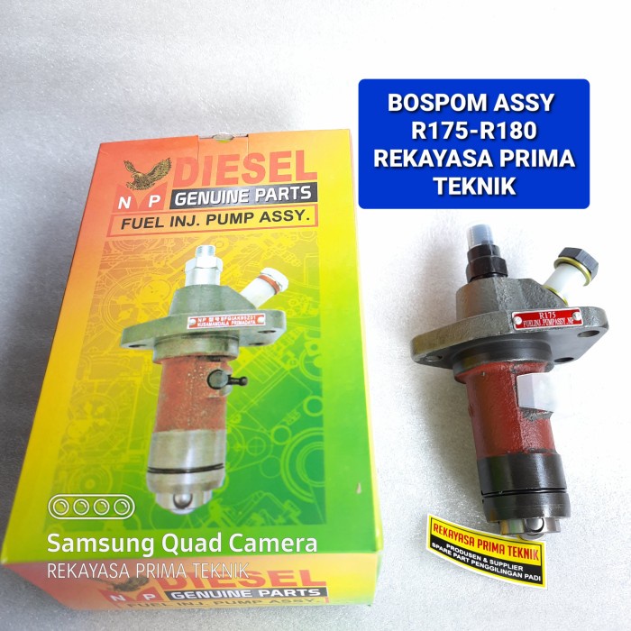 Jual R175 R180 BOSPOM POMPA SOLAR DISEL DONGFENG MOLEN SEMEN BANGUNAN R ...
