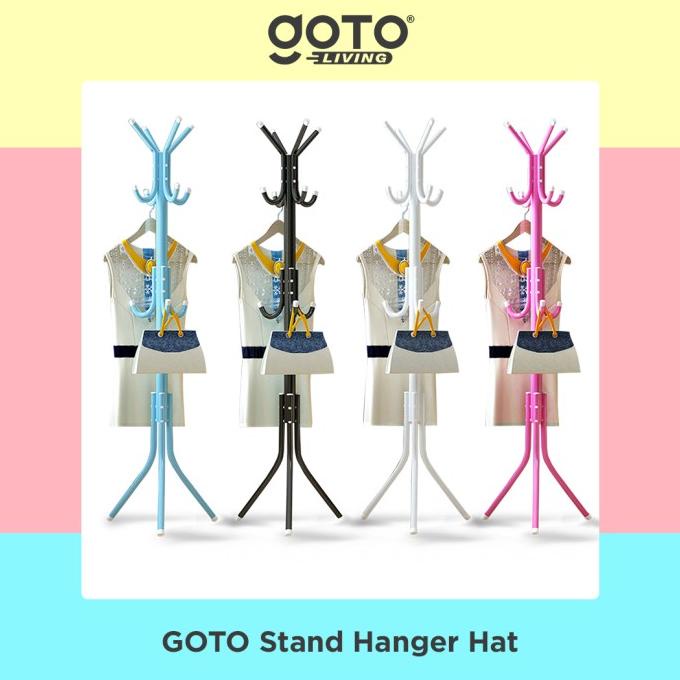 Jual Stand Hanger Gantungan Baju Tas Topi Gantungan Tiang Berdiri