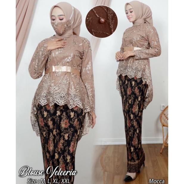 Jual SET KEBAYA VALEERIA - PAKAIAN KEBAYA TERLARIS 2021 - KEBAYA ...