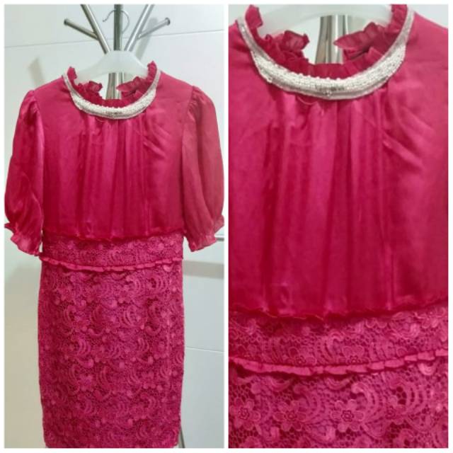 Jual Dres Brokat Premium | Shopee Indonesia