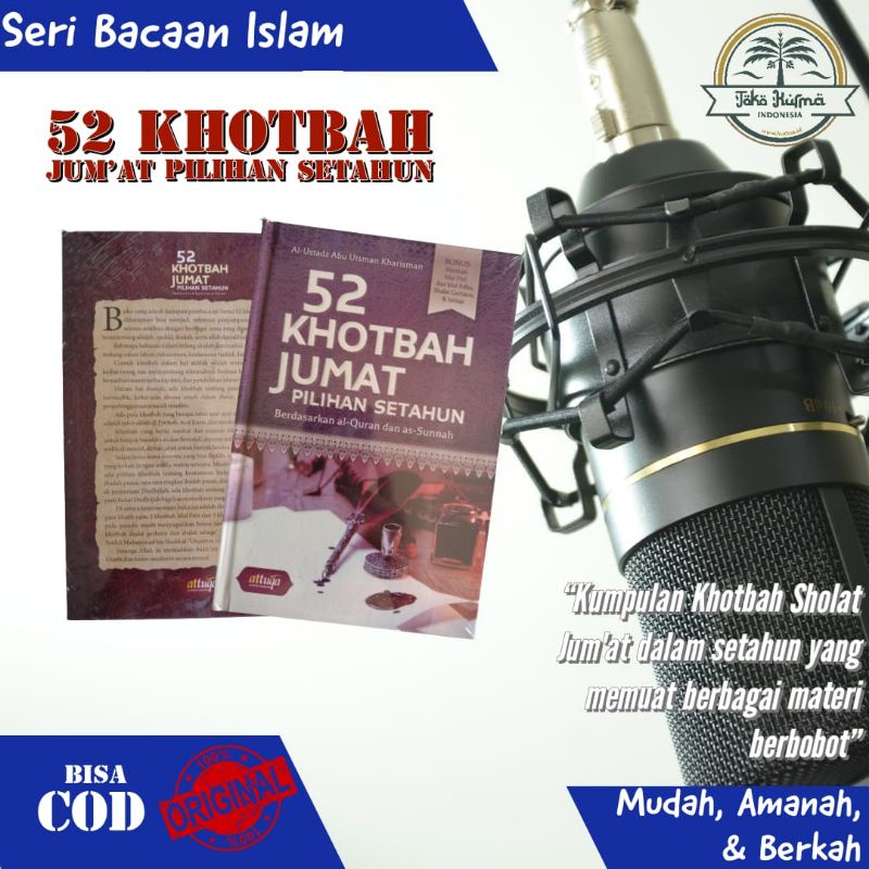 Jual Buku Khutbah Jumat Pilihan Dalam Setahun Materi Khutbah Shopee Indonesia