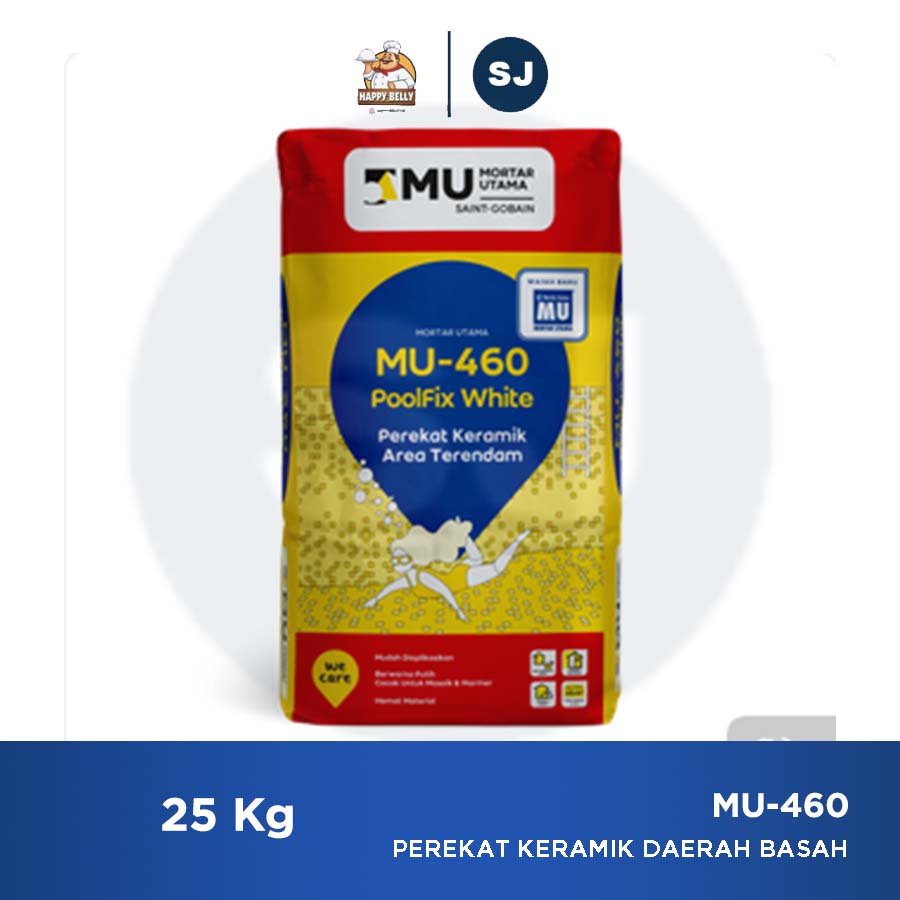 Jual MU-460 PEREKAT KERAMIK DAERAH BASAH 25 KG | Shopee Indonesia