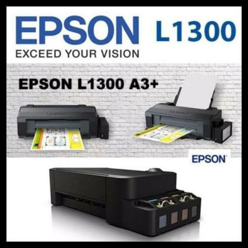 Jual PROMO BESAR BESARAN PRINTER EPSON L1300 A3 A3+ / PRINTER L 1300 A3 ...