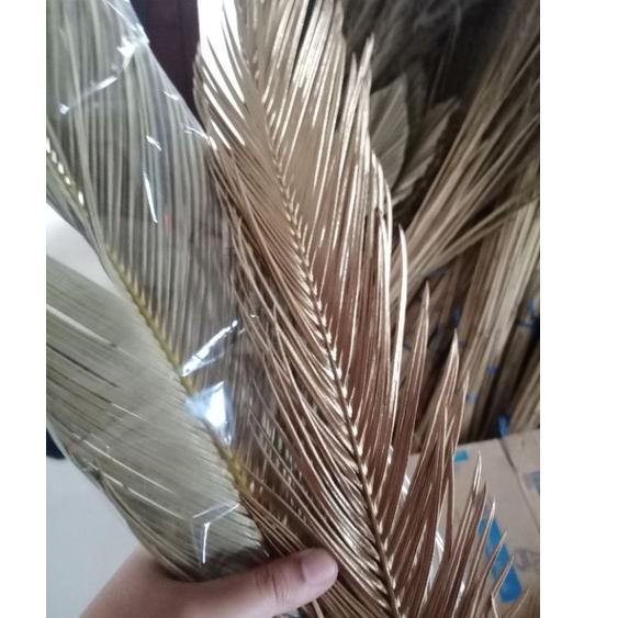 Jual [PRODUK ITI7P] Paket Bunga Kering+Pot Mendong+Daun Palem Kering