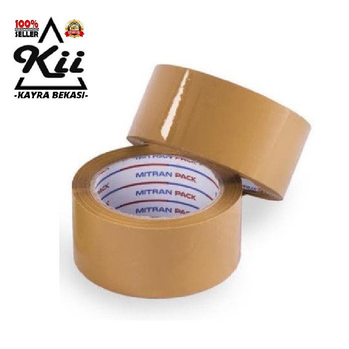 Jual Mitran Pack Lakban Coklat 48mm x 90 Yard - Lakban Isolasi Alat ...