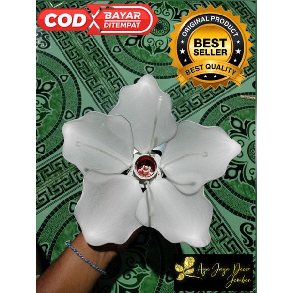 Jual kelopak bunga/kelopak bunga lampu/kap bunga dekorasi/ruangan murah