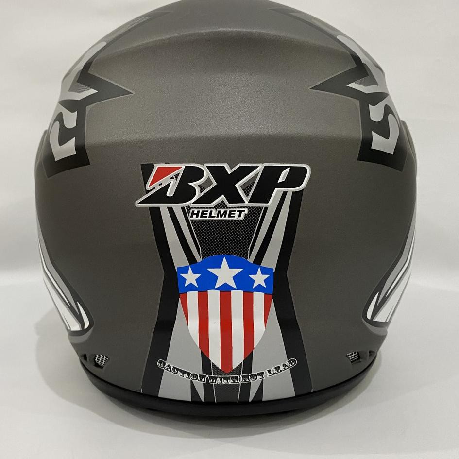 Jual Helm Evo Bullet Abuabu Doff Helem Nuvo Helmet SNI Dewasa Motif