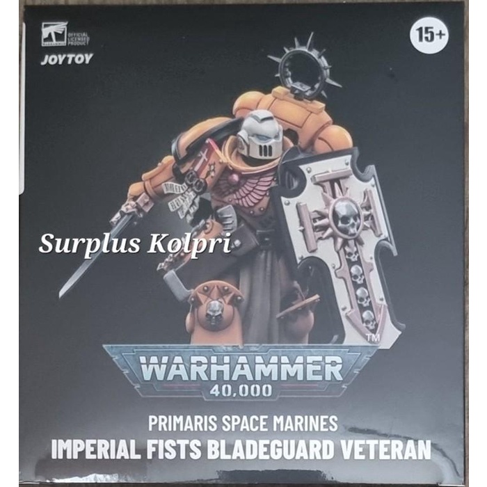 Jual Joytoy Warhammer 40k Imperial Fist Bladeguard Veteran | Shopee ...