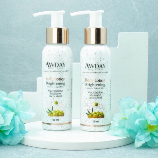 Jual Awday Bodylotion Brightening Light Skin & Dark Skin Original 100