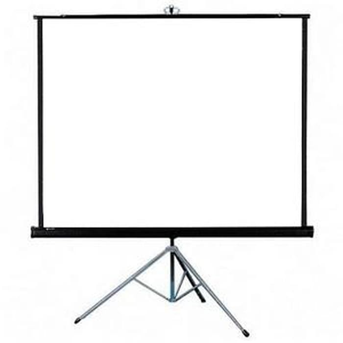 Jual Tripod Screen Projector (Layar Proyektor 70") Shopee Indonesia