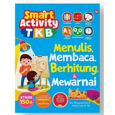 Jual Smart Activity TK B Menulis Membaca Berhitung & Mewarna | Shopee ...