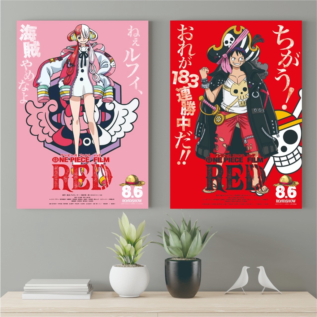 Jual Poster One Piece Red Hiasan Dinding Poster Anime Shopee Indonesia 2939