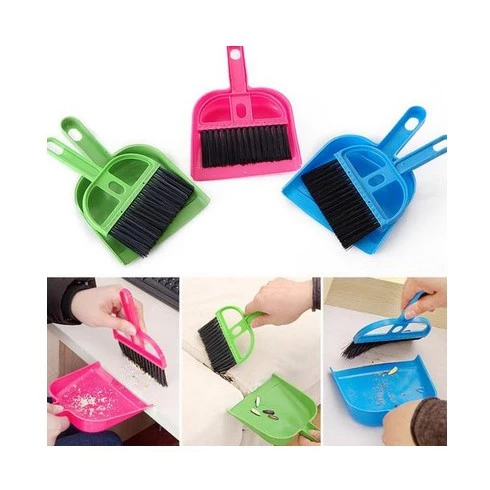 [UNIK88] Sapu Mini Rumah Tangga Warna Warni Set | AutoStock