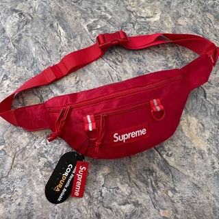 Jual Supreme Field Waist Bag Red/Olive Gonz/Black SS23 - Kab. Tangerang -  Charcoal