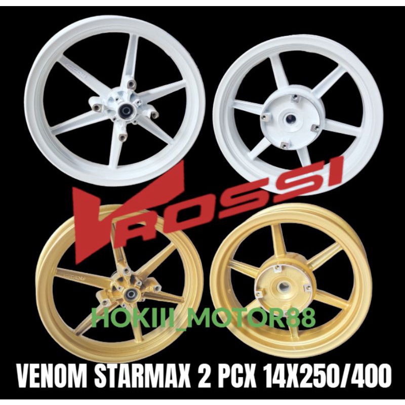 Jual Velg Pelak V Rossi Palang Pcx New Lokal X Velg Racing Starmax Shopee Indonesia