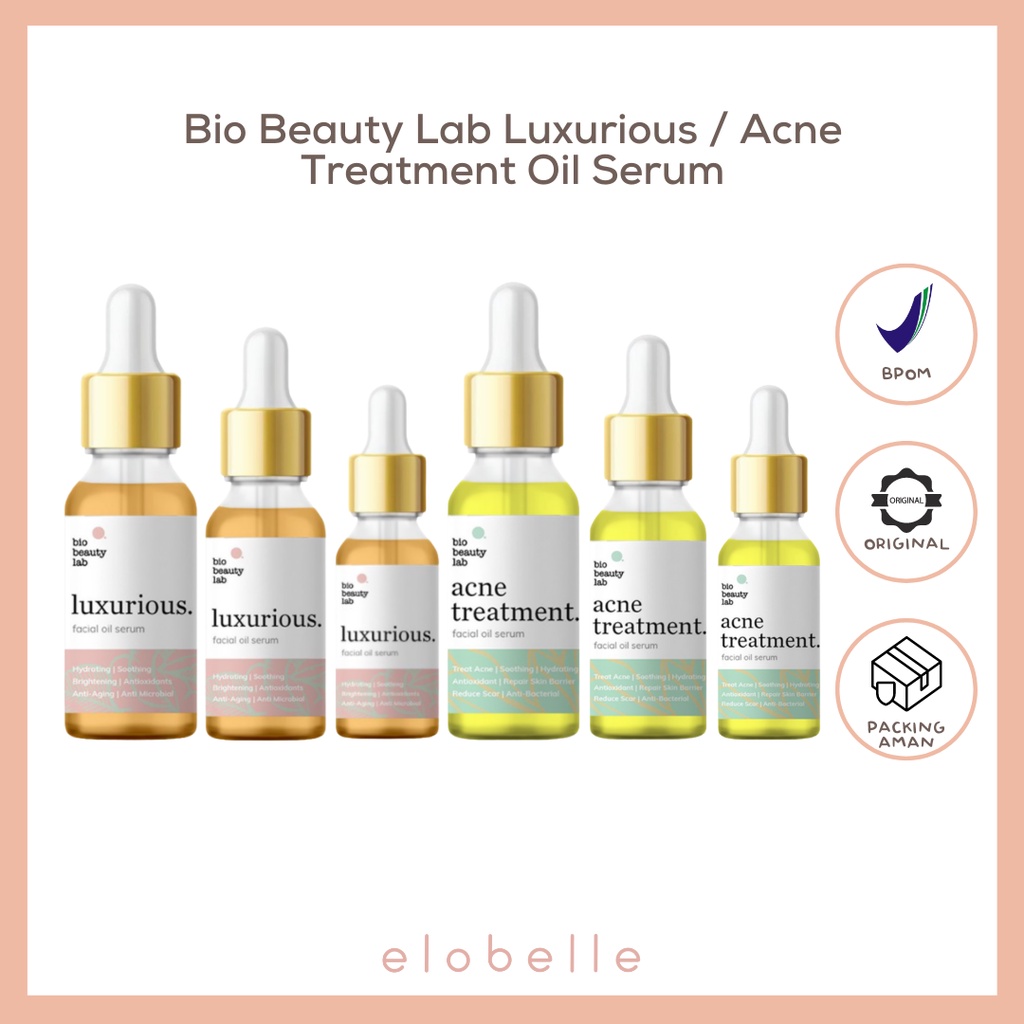 Jual Bio Beauty Lab Luxurious/Acne Treatment Healing Facial Oil Serum ...