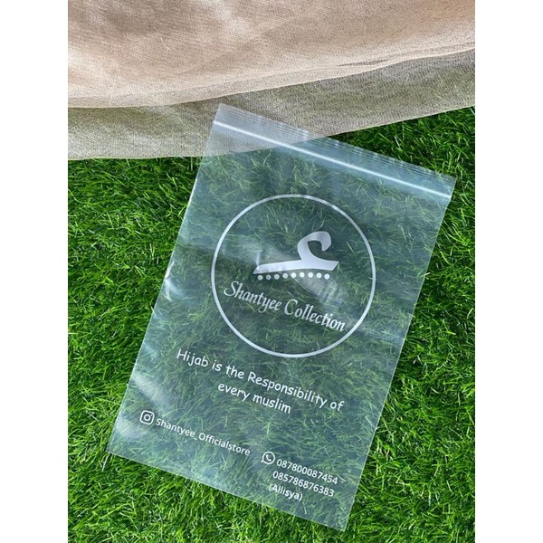 Jual Plastik Klip Sablon Free Desain Custom Sablon Plastik Sablon