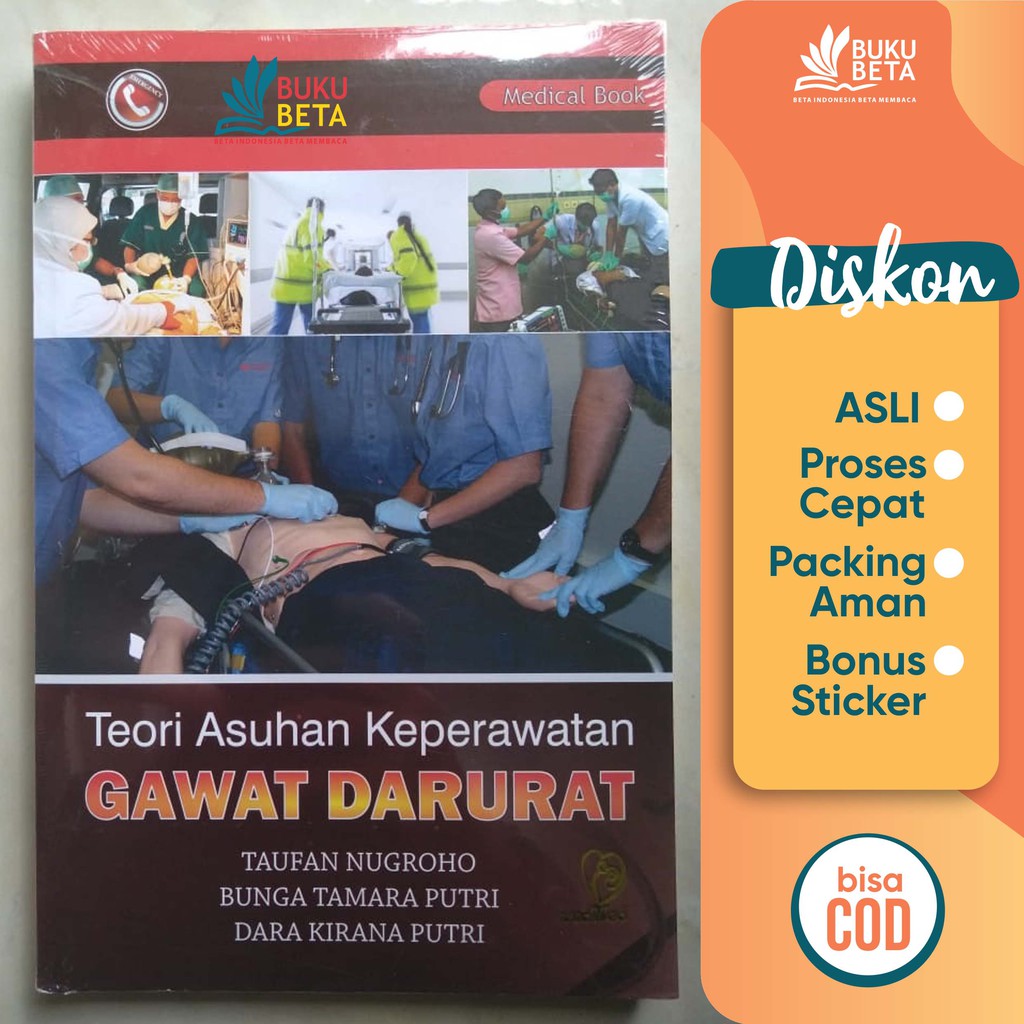 Jual Teori Asuhan Keperawatan Gawat Darurat Taufan Nugroho Shopee