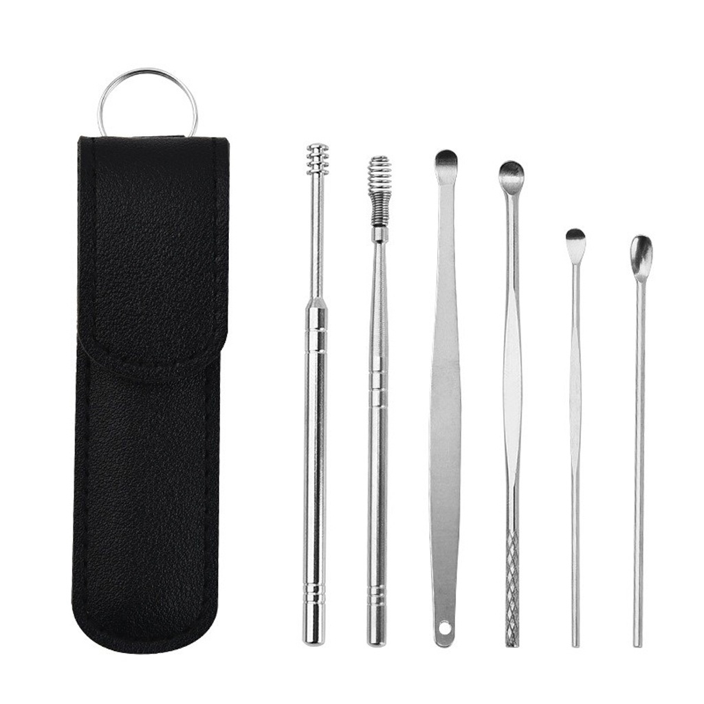 Jual YUKSHOPING Set Paket Pembersih Kotoran Telinga Stainless Steel ...