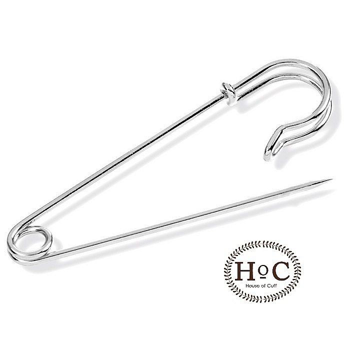 Jual Houseofcuff Jepit Dasi Pin Tie clasp Pin dasi COLLAR PIN SILVER ...